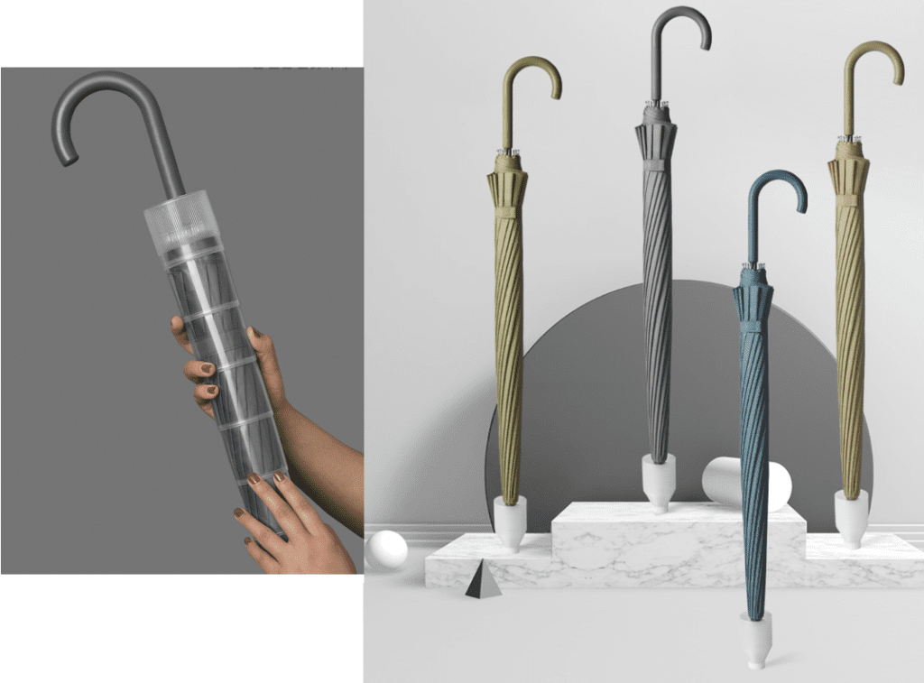 커버 달린 장우산 칠순 답례품